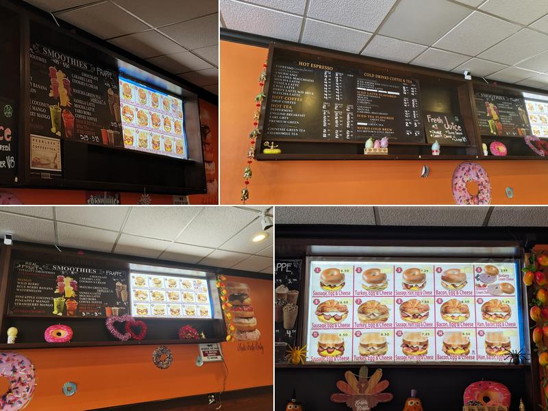 Crafted Donuts Menu