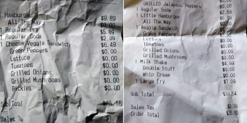 Five Guys Menu