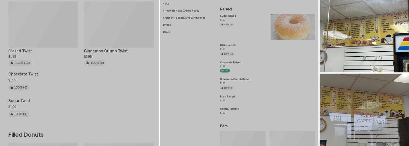 Best Donuts Menu