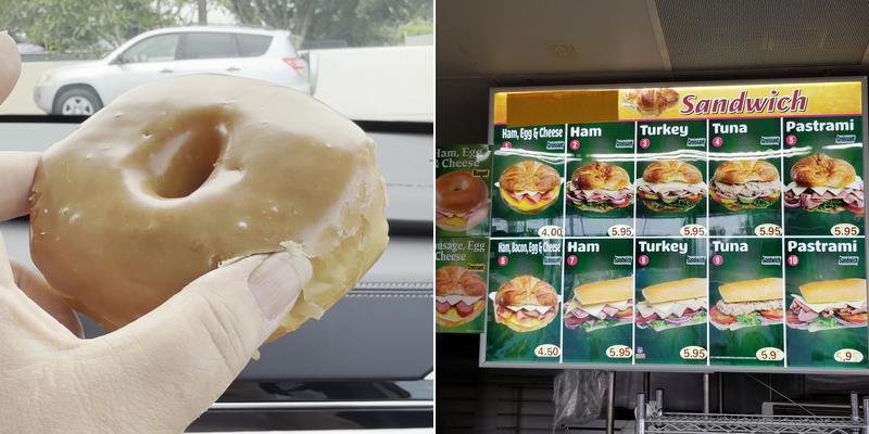 Granny's Donuts Menu