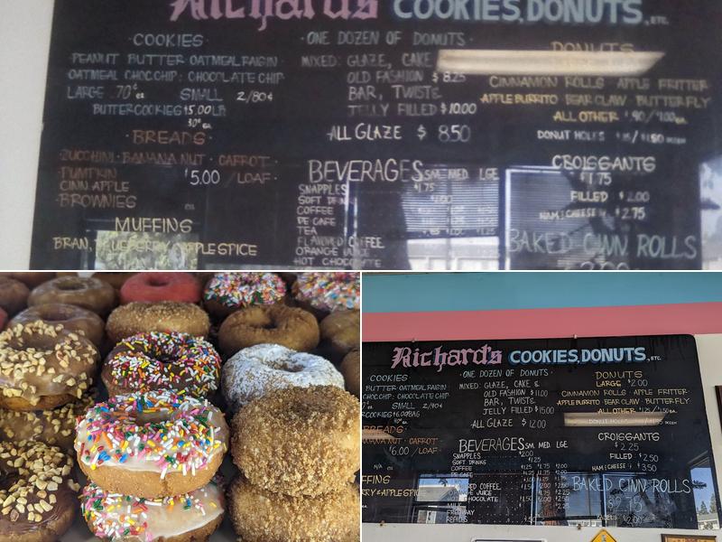 Richard's Cookie Jar Menu