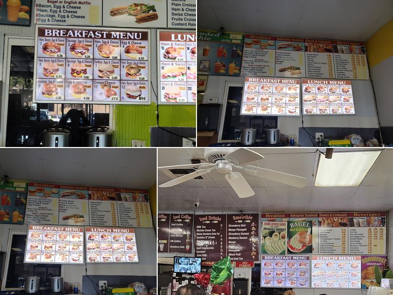 Big Jim’s Donuts Menu