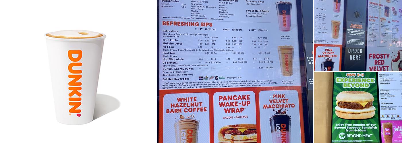 Dunkin' Menu