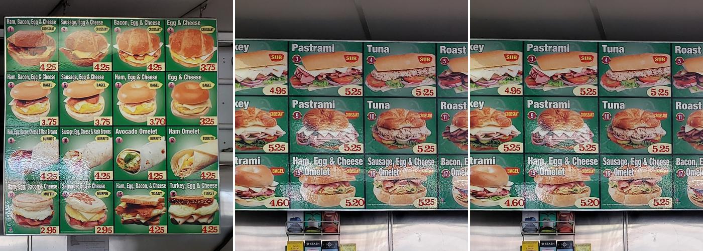 Donut Storr Menu