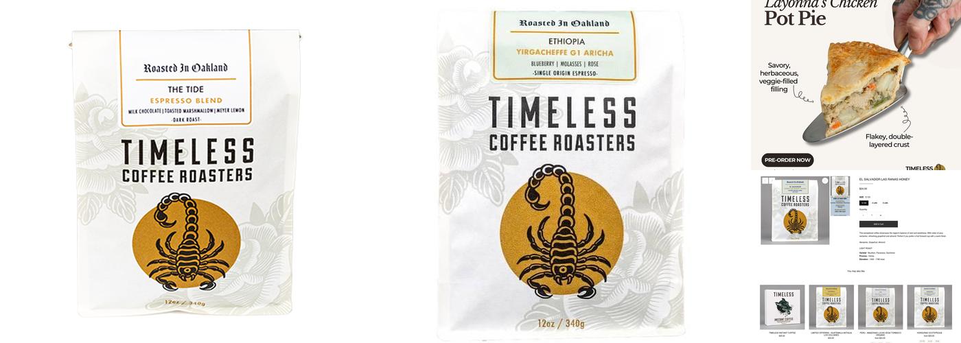 Timeless Coffee Menu