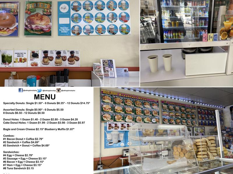 Winter Plus Donuts Menu