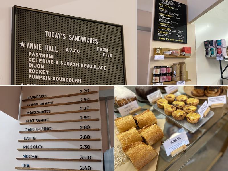 Wood Street Bakery Menu