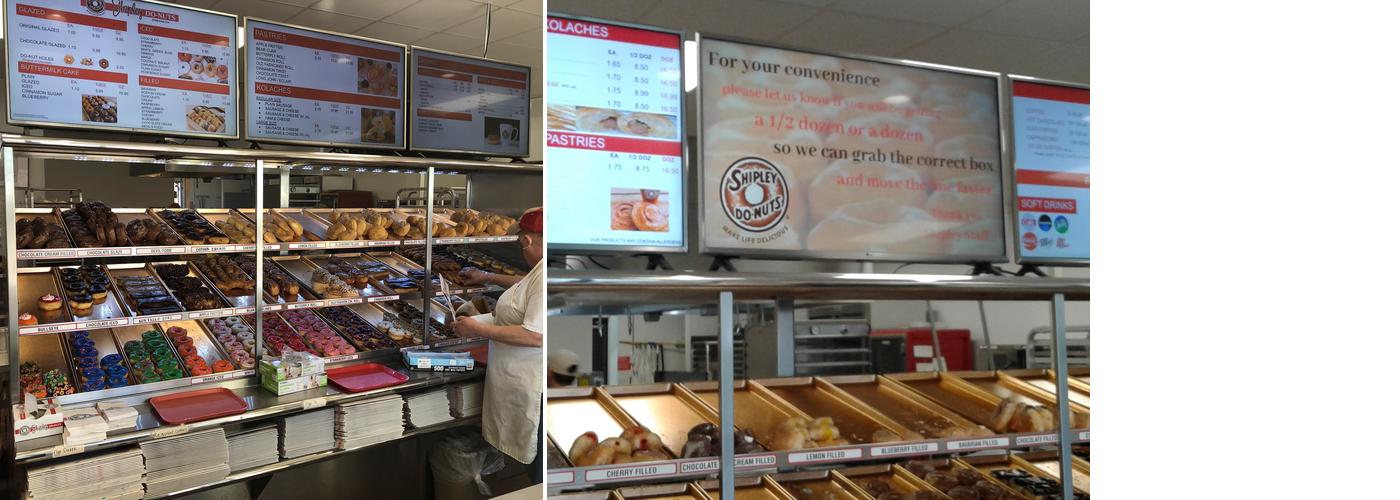 Shipley Do-Nuts Menu