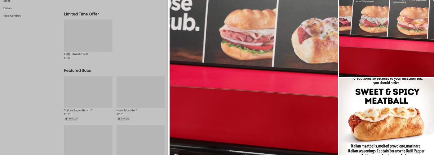 Firehouse Subs Menu
