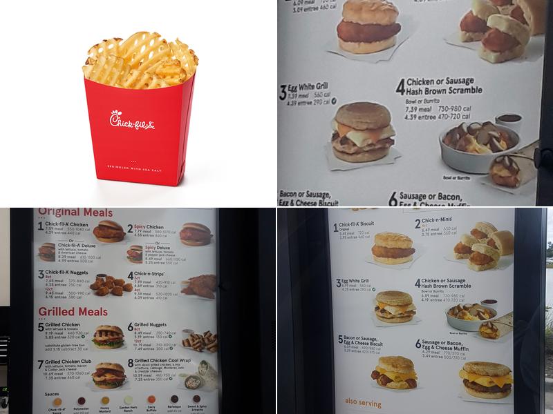 Chick-fil-A Menu