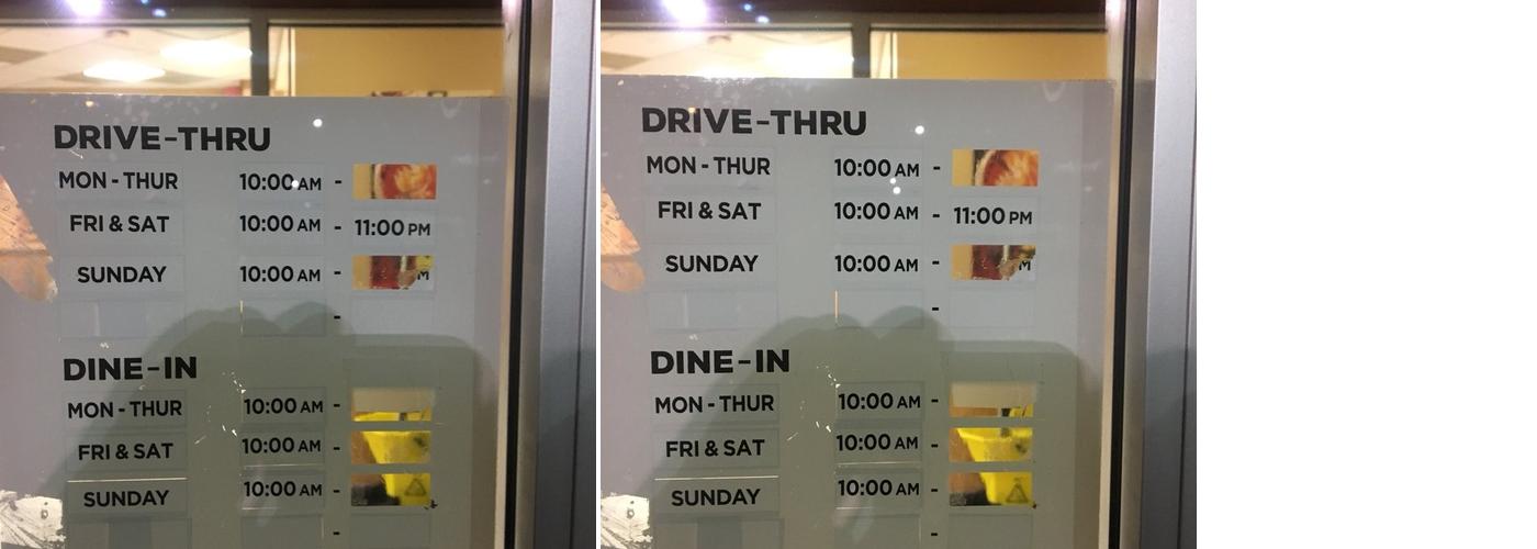 KFC Menu