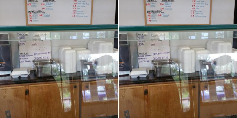 Earl's Menu