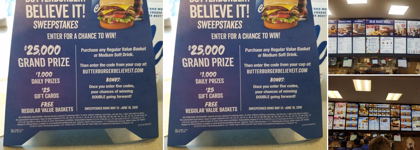 Culver’s Menu