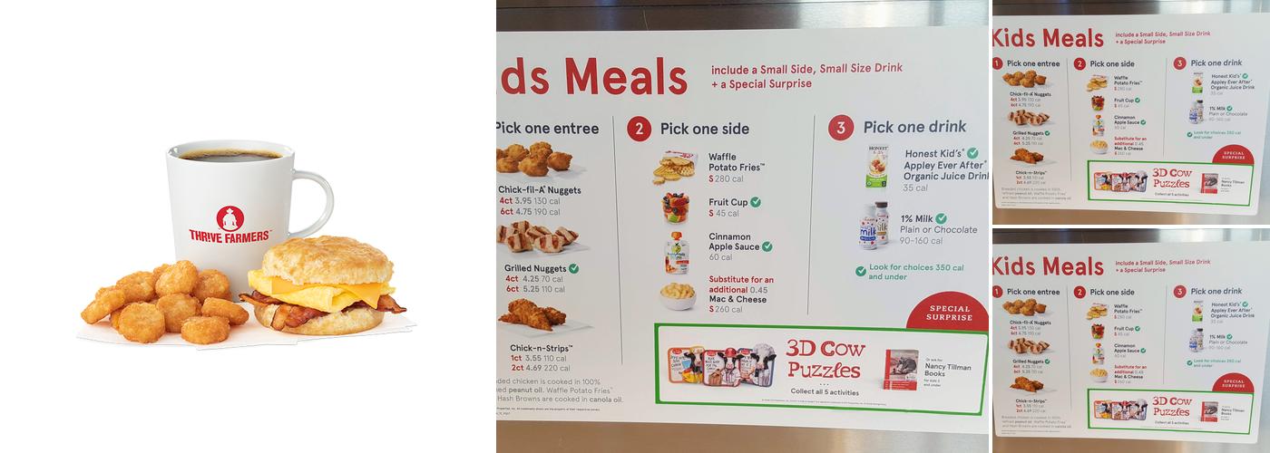 Chick-fil-A Menu