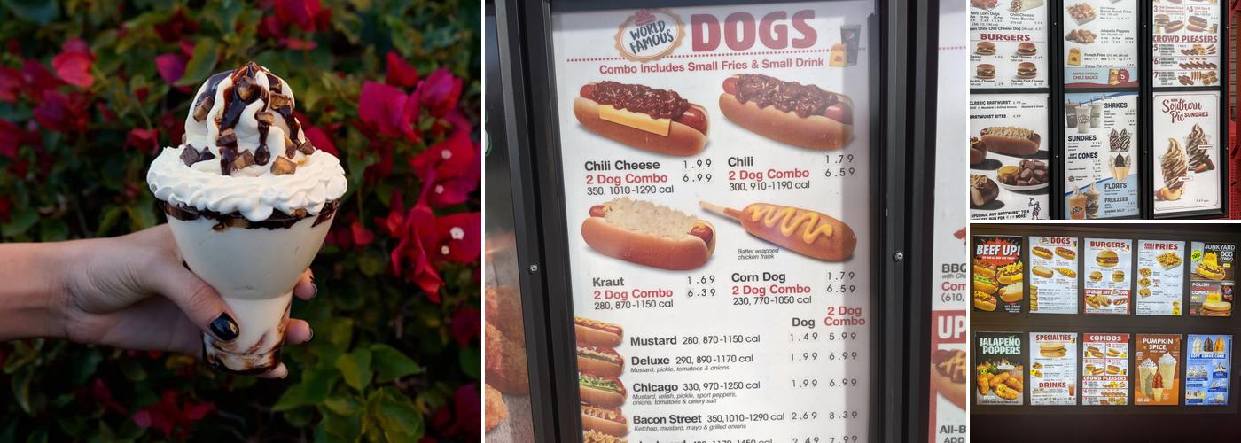 Wienerschnitzel Menu