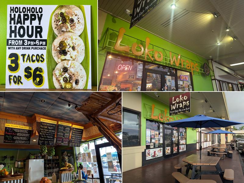 Loko Wraps 75-5595 Palani Rd, Kailua-Kona