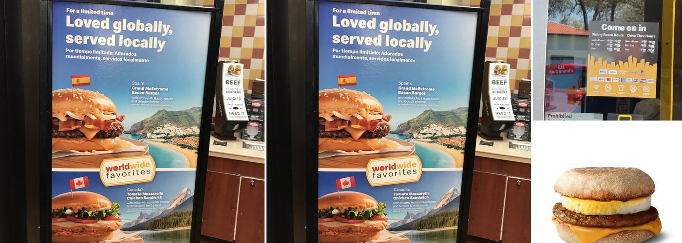 McDonald's Menu
