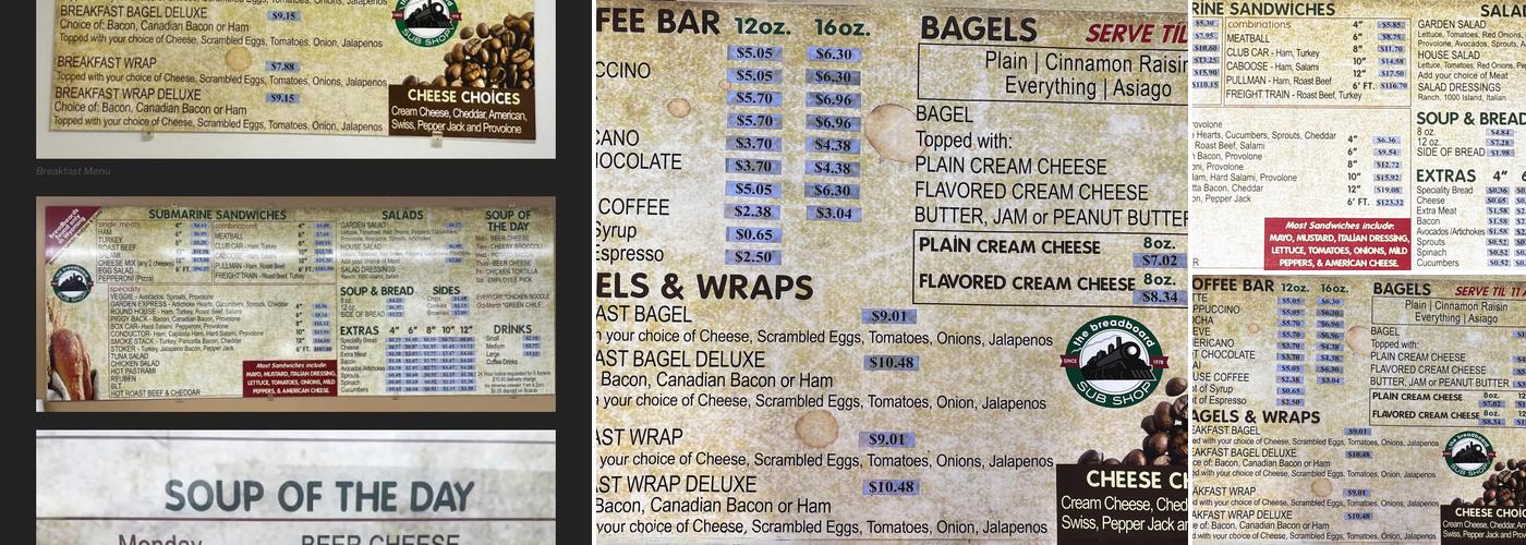 The Breadboard Cody Menu