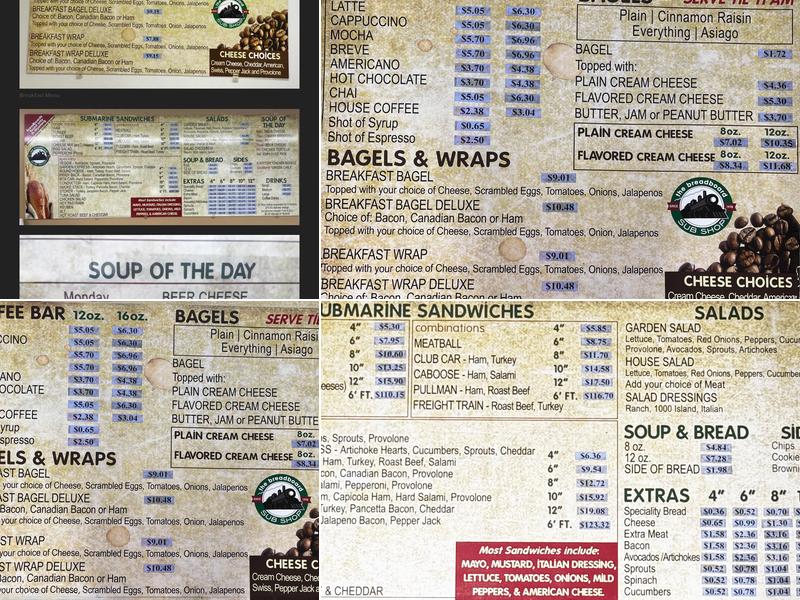 The Breadboard Cody Menu