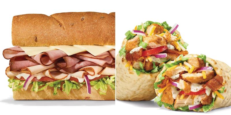 Subway Menu