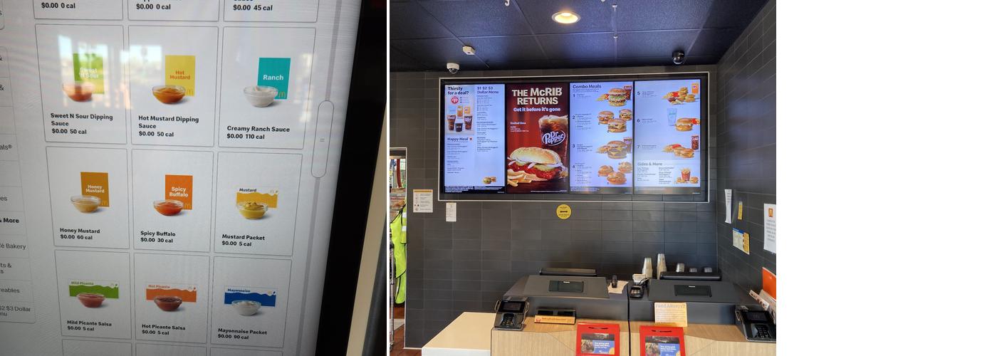 McDonald's Menu
