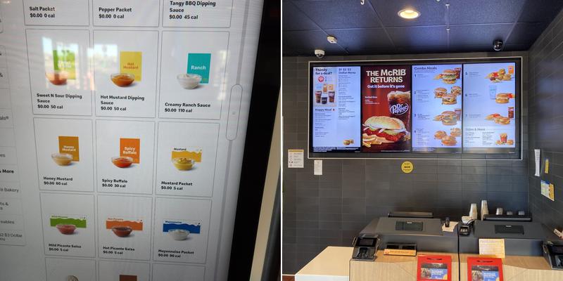 McDonald's Menu