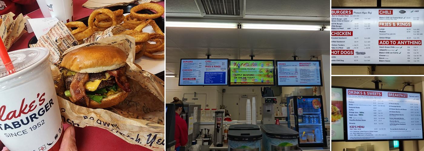 Blake's Lotaburger Menu