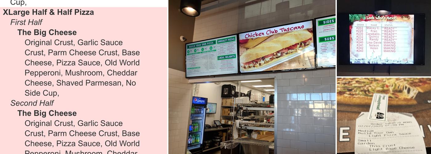 Marco's Pizza Menu