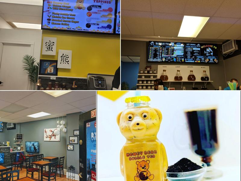 Honey Bear Bubble Tea Menu