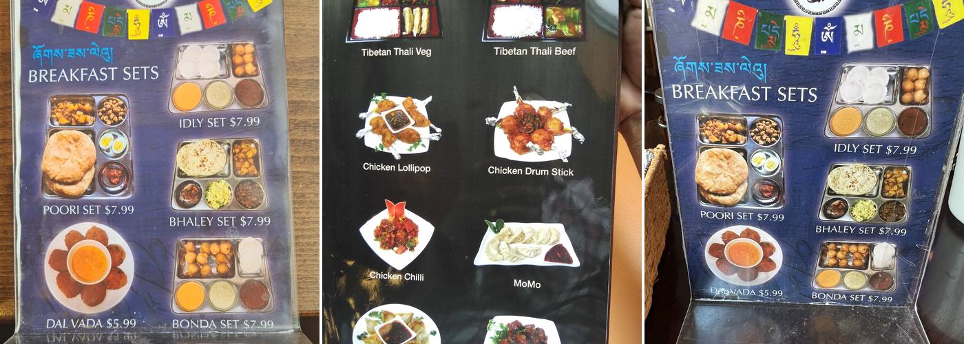Lungta Menu