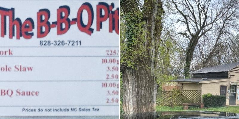 BBQ Pit Menu