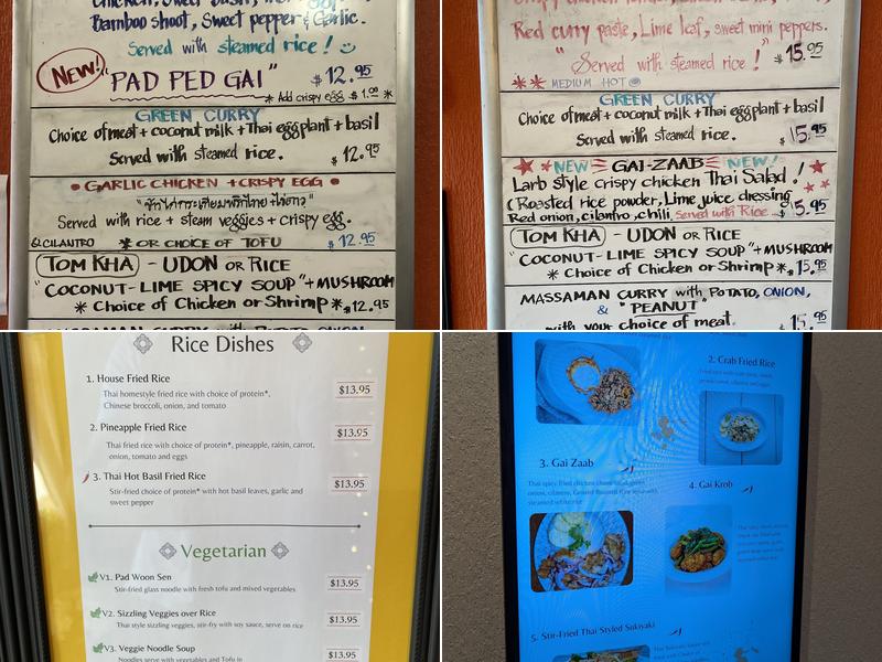 Noodle Hut Thai ToGo Menu