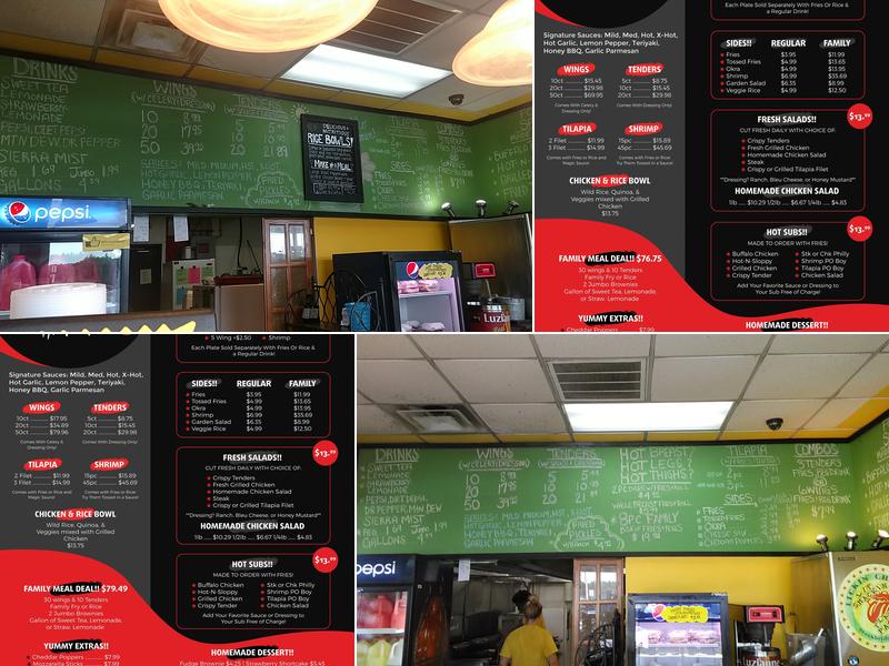 LICKIN' CHICKEN Menu