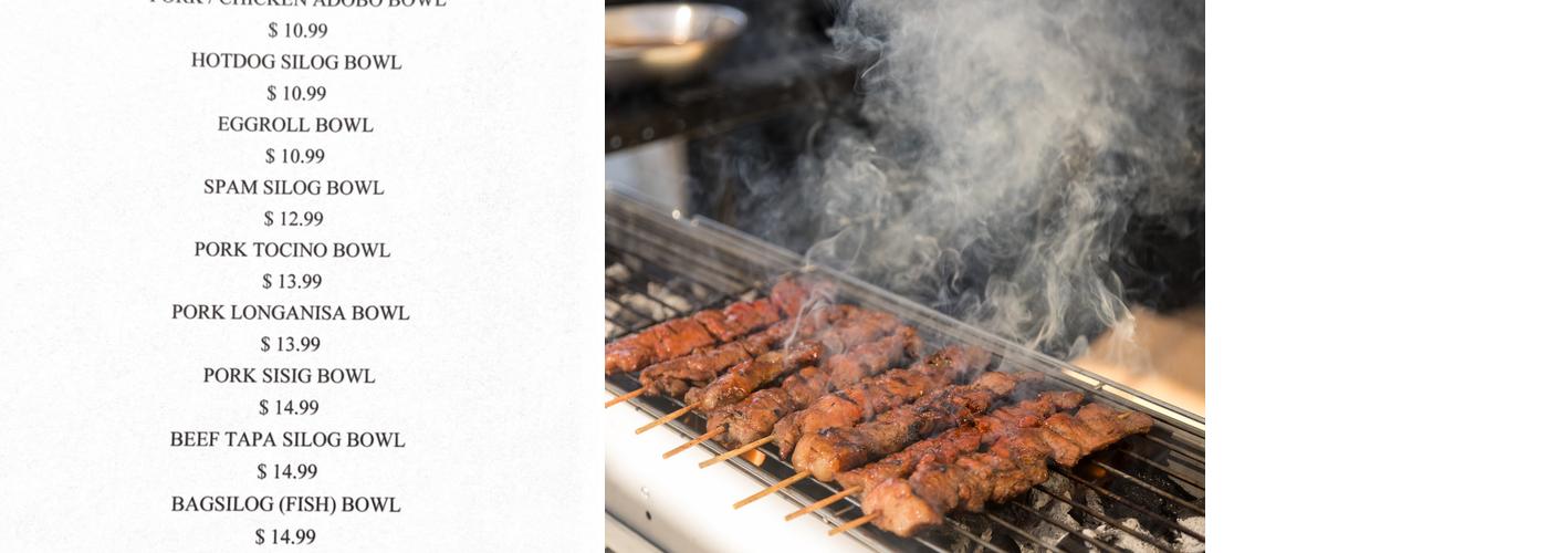 Cebuchon Sa Barrio Menu