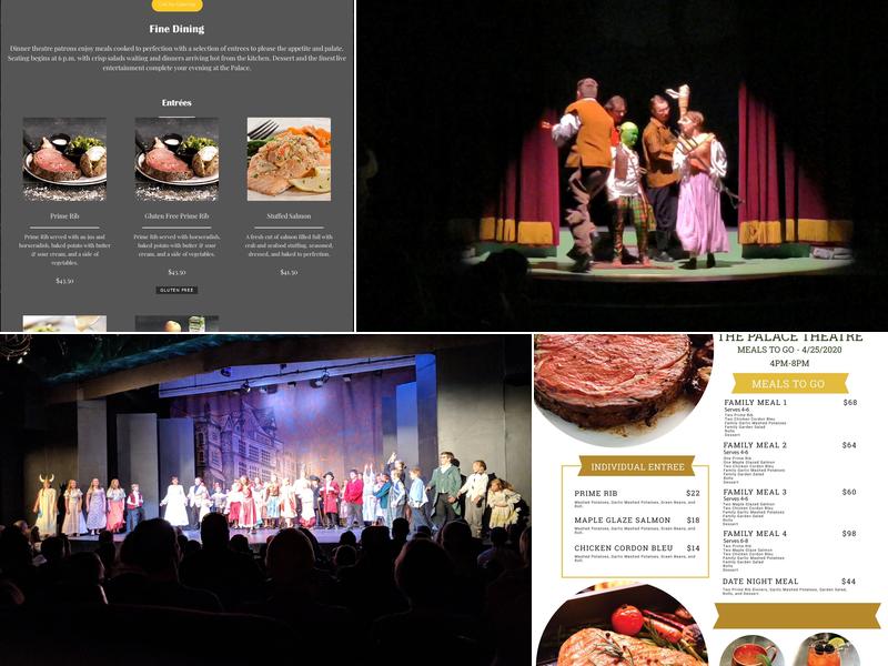 The Palace Theatre Menu