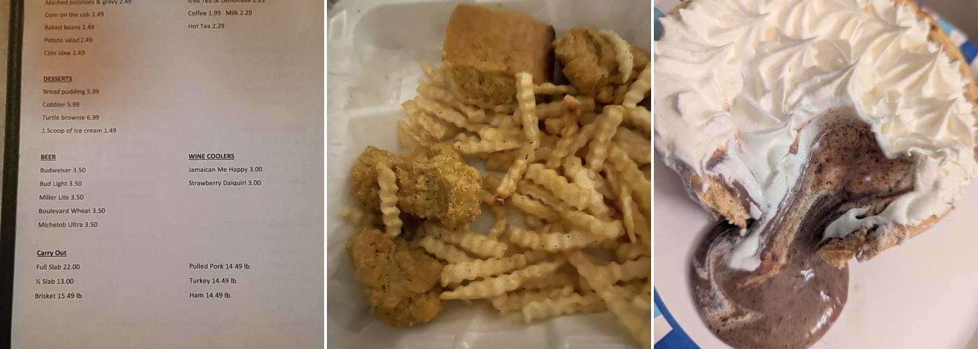 Bill’s Kitchen Menu