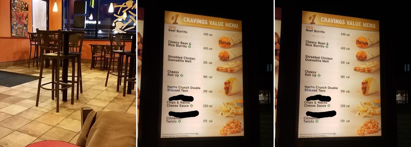 Taco Bell Menu