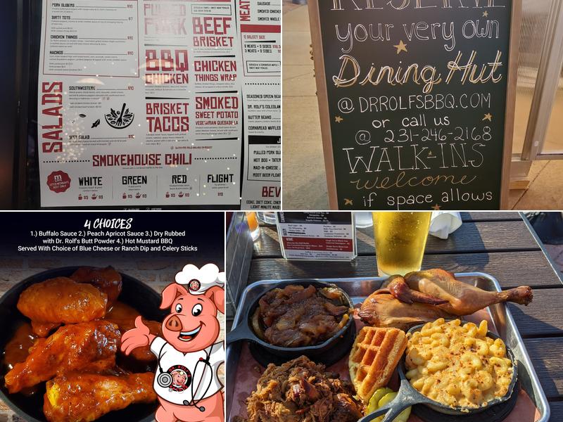 Dr. Rolf's Barbeque Menu
