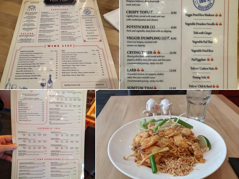 Finn Thai Reston Menu