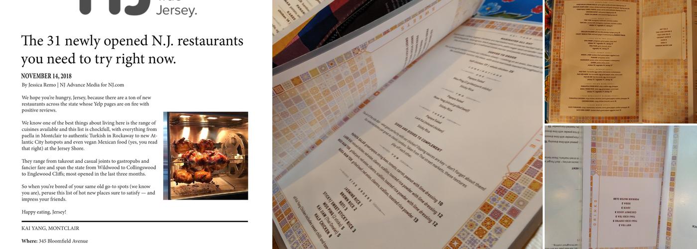 Kai Yang Menu