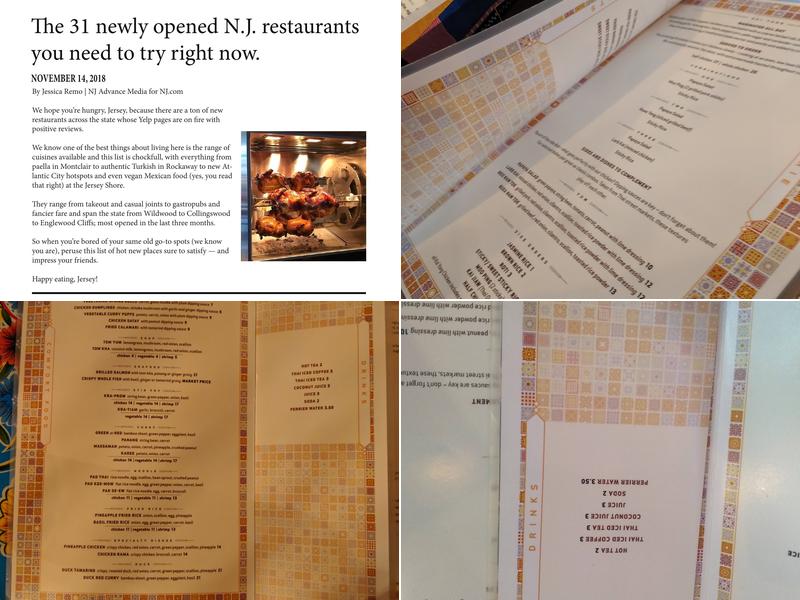 Kai Yang Menu