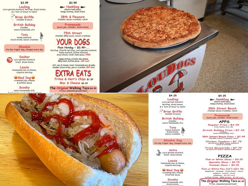 LouDogs Menu