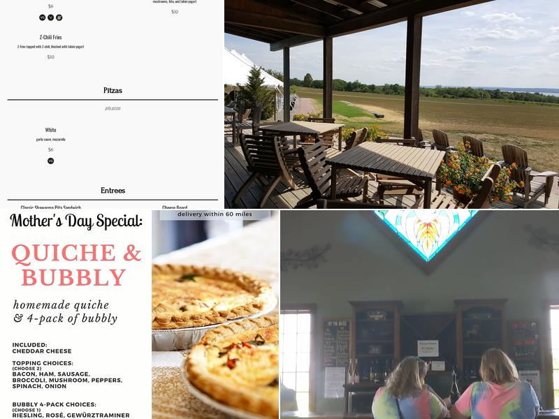 Zugibe Vineyards - Wine With A View. Menu