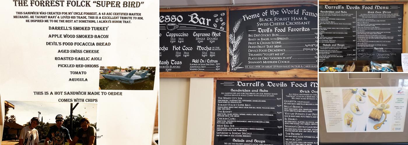 Darrell’s Devils Food Llc Menu