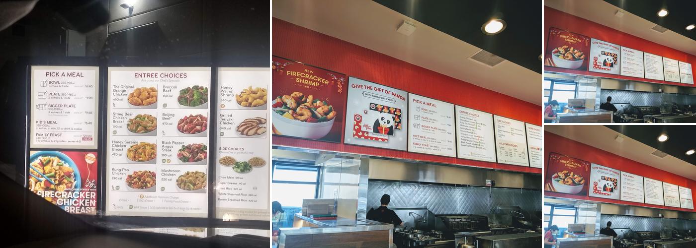 Panda Express Menu