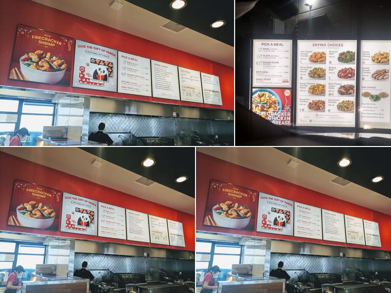 Panda Express Menu
