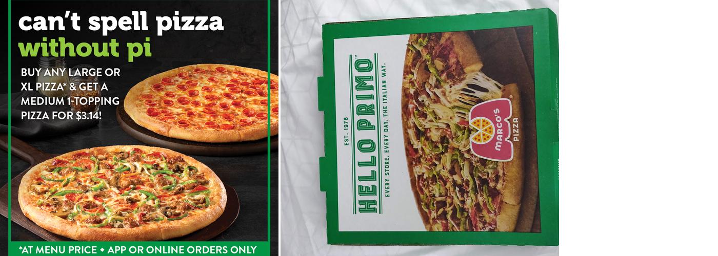 Marco’s Pizza Menu