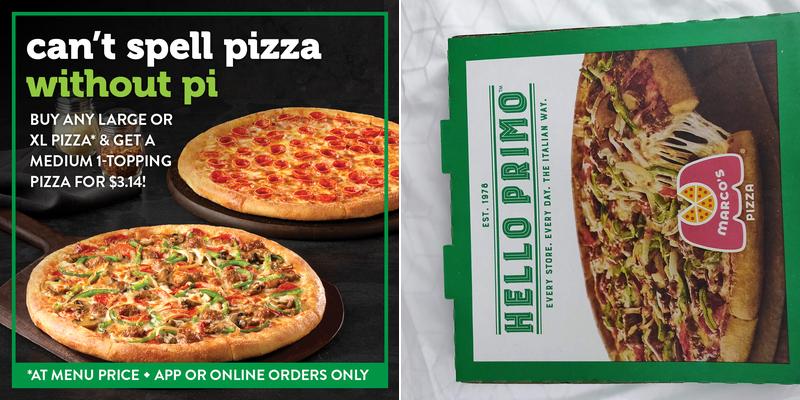 Marco’s Pizza Menu