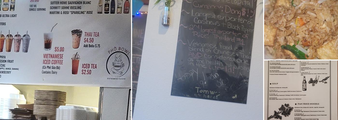 Phở Bowl Vietnamese Cuisine | 75th Menu