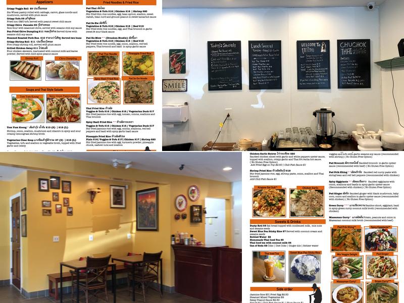 Chuchok Thai Menu